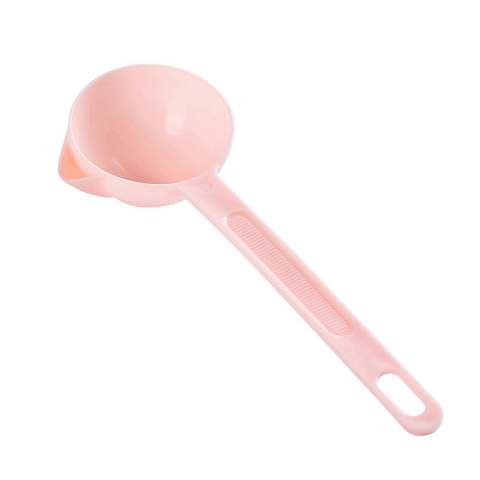 Food Grade Plastic Long Handle Soup Oil Separator Kitchen Colander Filter Spoon