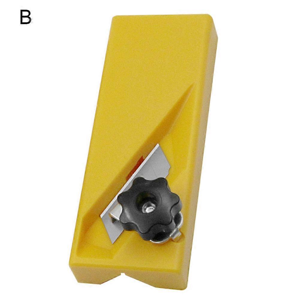 Manual Woodworking Planer Plasterboard Right/Flat Angle Carpenter Chamfer Tool QinHai