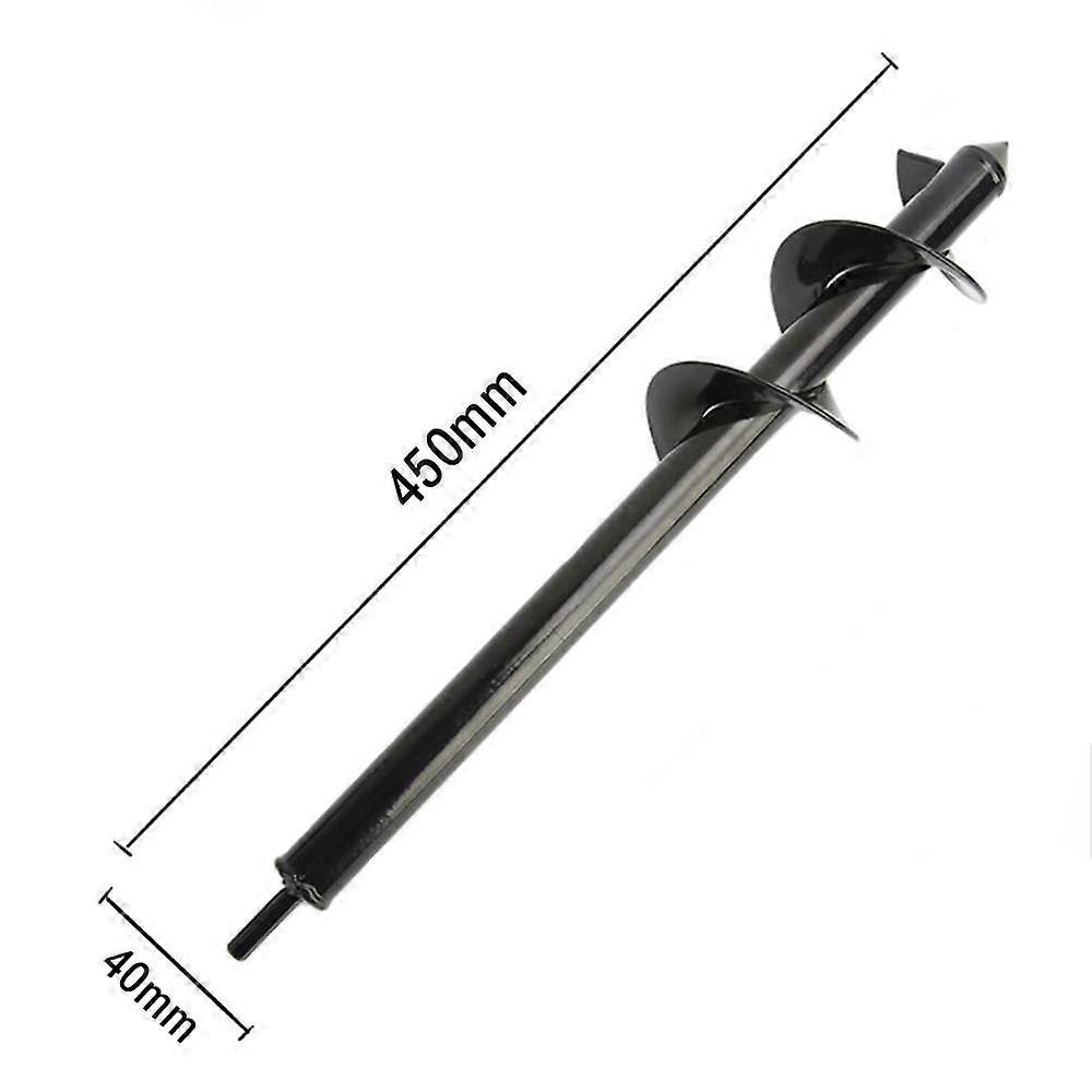 Spiral Hole Drill Planting Grass Plug Auger Multi Functional Planter Drill Grass Garden Seeder Tools Grass Auger For Gardening