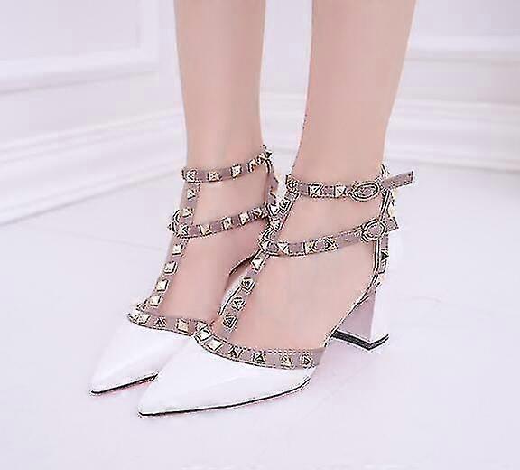 kvinners sommer skinn spenne sandaler