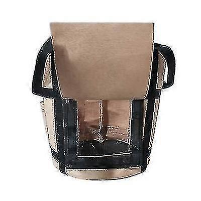 شعر شفافة مرئية حقيبة زرع النبات، الحضانة Potbeige