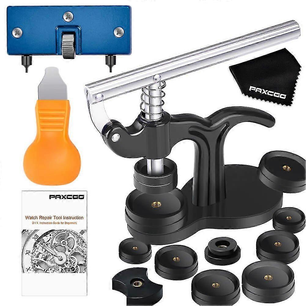 17pcs Watch Press Tool With Watch Battery Replacement Tool Kit