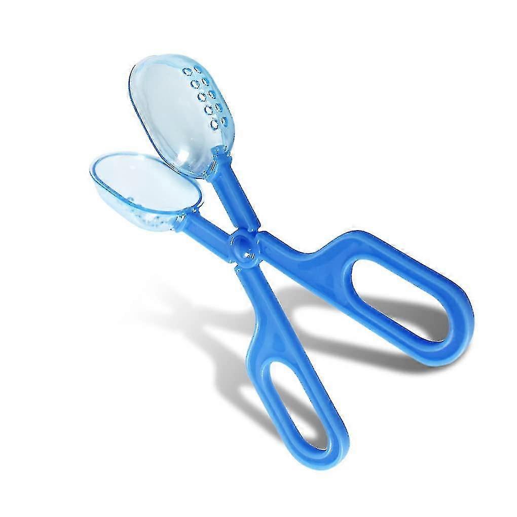 2pcs Portable Transparent Insect Catcher Indoor Outdoor Bug Scooper Clamp Tong Tweezer Nature Exploration Toy,blue