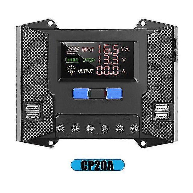 Naiwang 20a 30a Solar Charge Controller Dc 12v 24v 50v Pwm Pv Charging Regulator For 100w 200w 300w 400w 500w Solar Panel