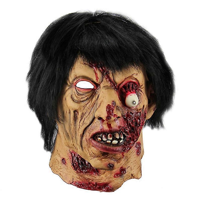 ハロウィーンの血まみれの怖いマスク不気味な邪悪な顔カバーアダルトゾンビモンスター吸血鬼マスクコスチュームパーティーファムマスクお化け屋敷