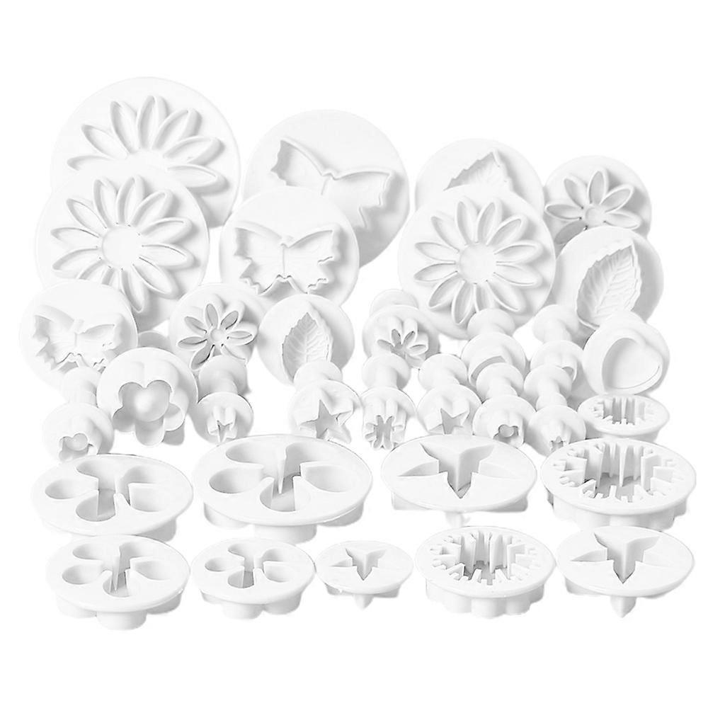Plastic DIY Cookie Cutters Cartoon Kitchen Baking Tools Easy Cake Decoration