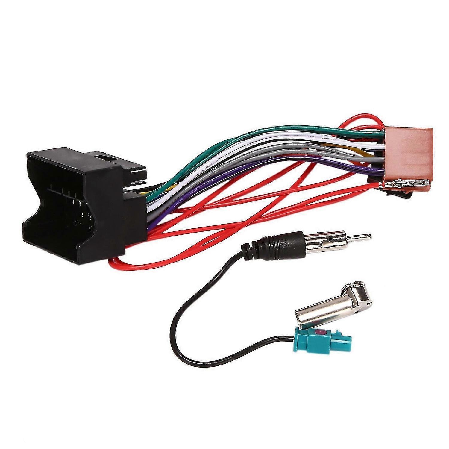 Car Stereo Audio Power Wiring Harness Cable compatible with 207 307 407 compatible with C2 C5 Radio