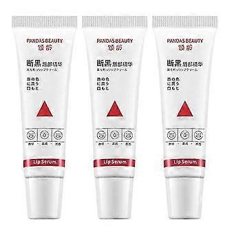 3Pcs Lips Pink Fresh Lightening Bleaching Cream Pigmentierung reduzieren Dark Smoke Lippenaufhellung entfernen Feuchtigkeitscreme Essenz Lippenpflege
