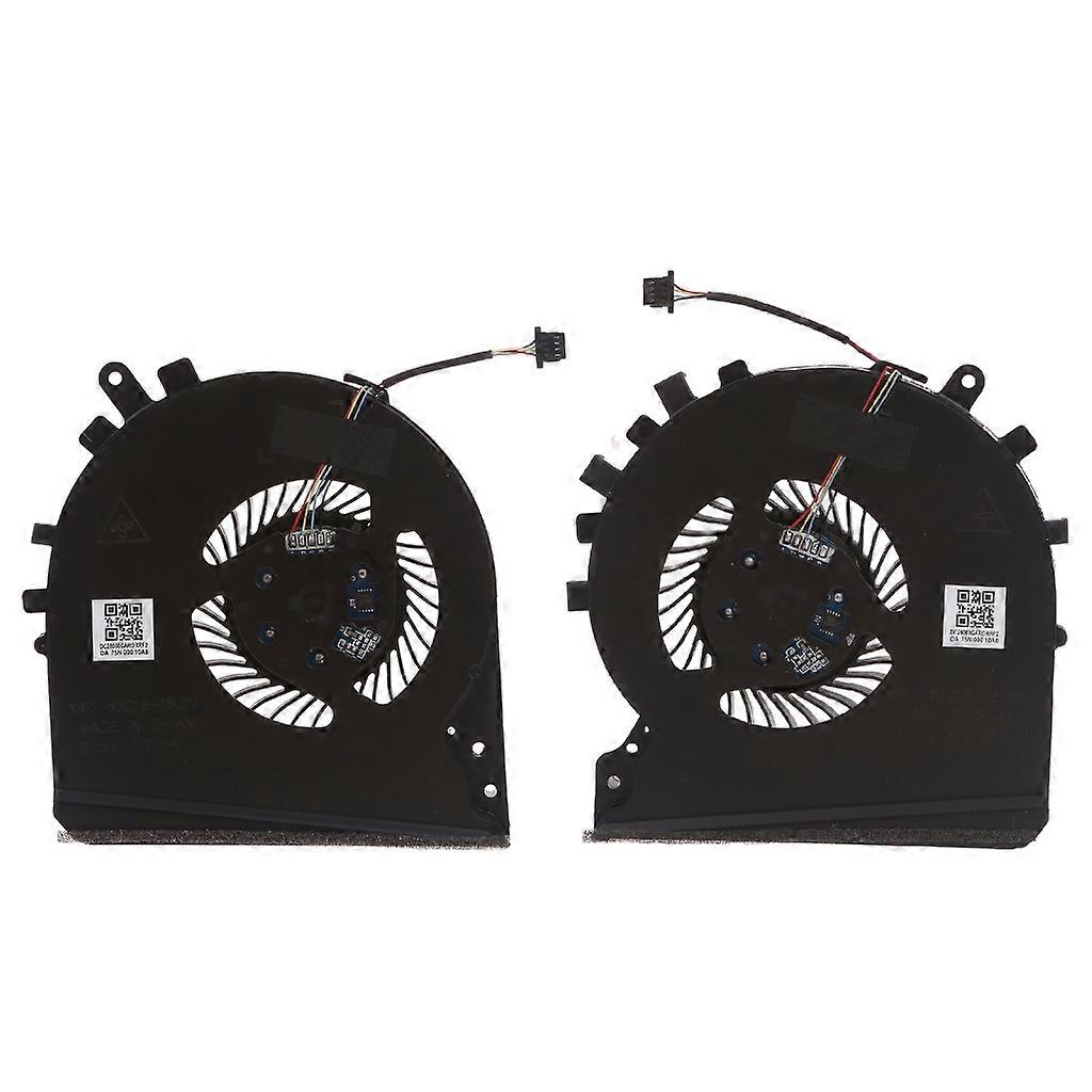 for HP Pavilion 15-DK TPN-C141 L57170 L56900 Notebook CPU GPU Cooling Fans DC5V