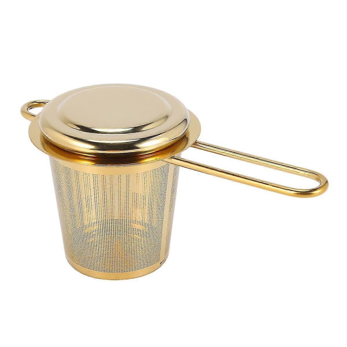 Tea Leaf Tea Strainer Golden Barrel Tea Strainer Tea Set
