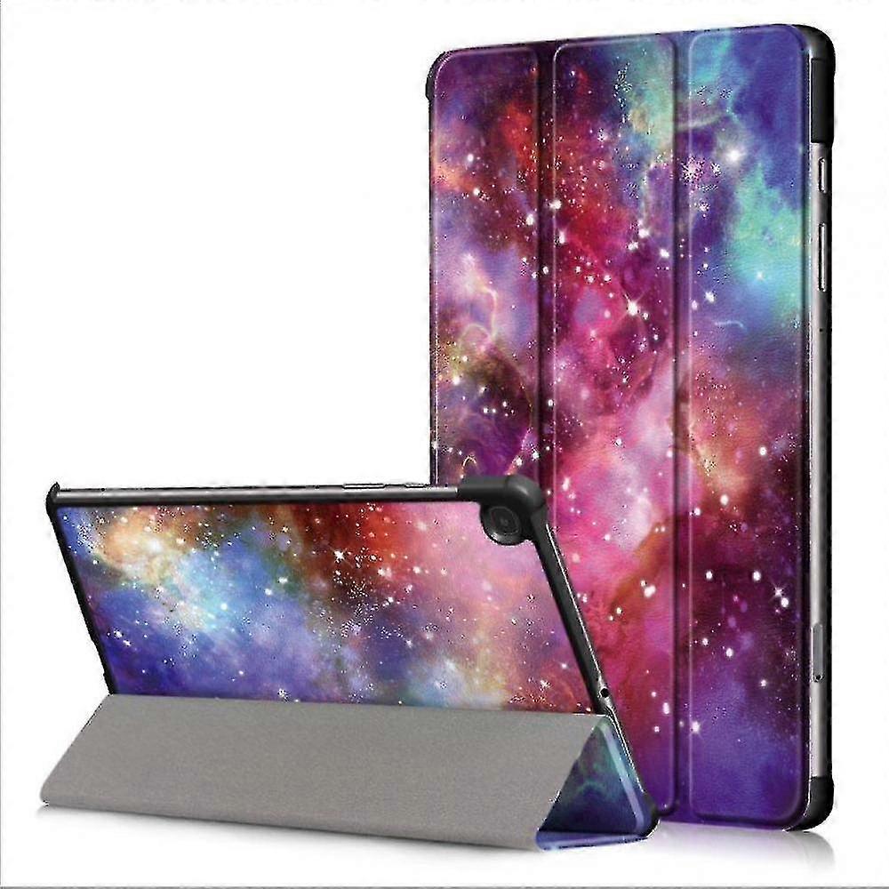 Galaxy Print Leather Tablet Case For Samsung Tab S6 Lite 10.4 P610/p615