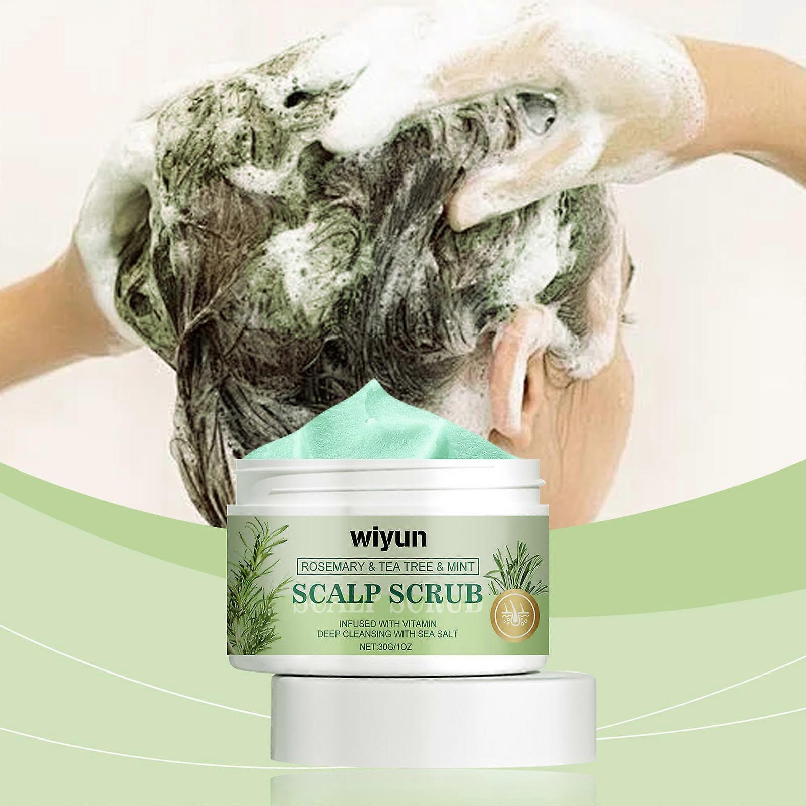 Scalp Scrub Rosemarry Hair Scalp Scrub Purifying The Scalp Gently Removing Scalp Keratin Nourishing Hair 30g