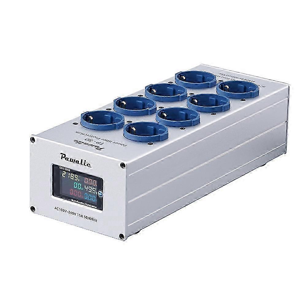 Tp80 Power Filter Socket Noise Reduction Overload Protection Multi-function Display Audio Amplifie