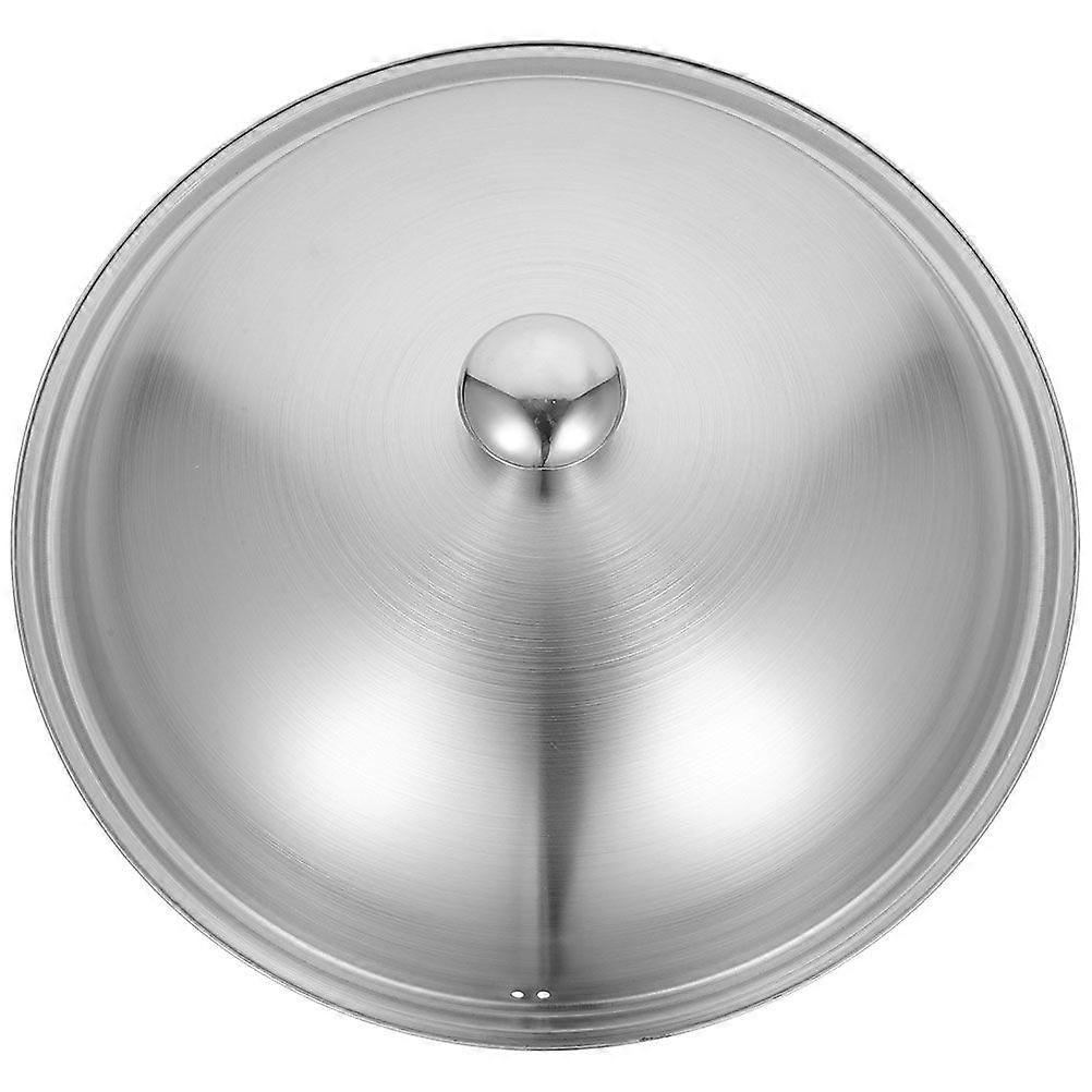 Stainless Steel Pan Cover Multi-function Pot Cover Round Pan Lid Kitchen Supply