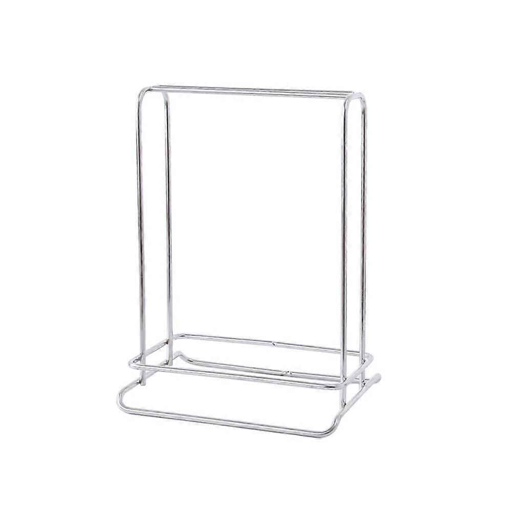 Stainless Steel Free Standing Clothes Hanger Racks Set of 2, Durable and Adjustable for Home Organization