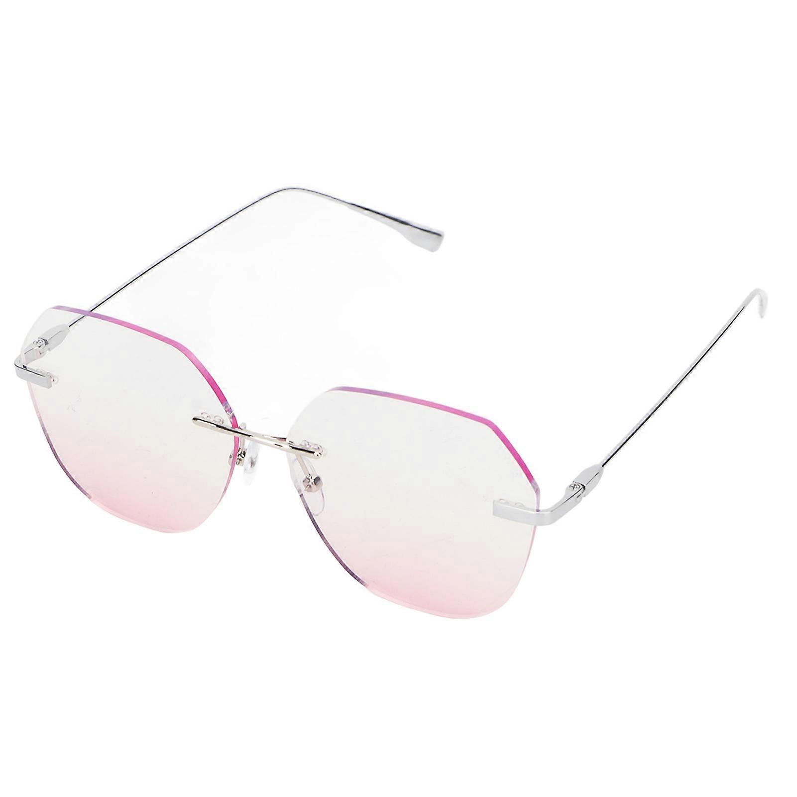 Rimless Blue Light Blocking Glasses for Office and Work