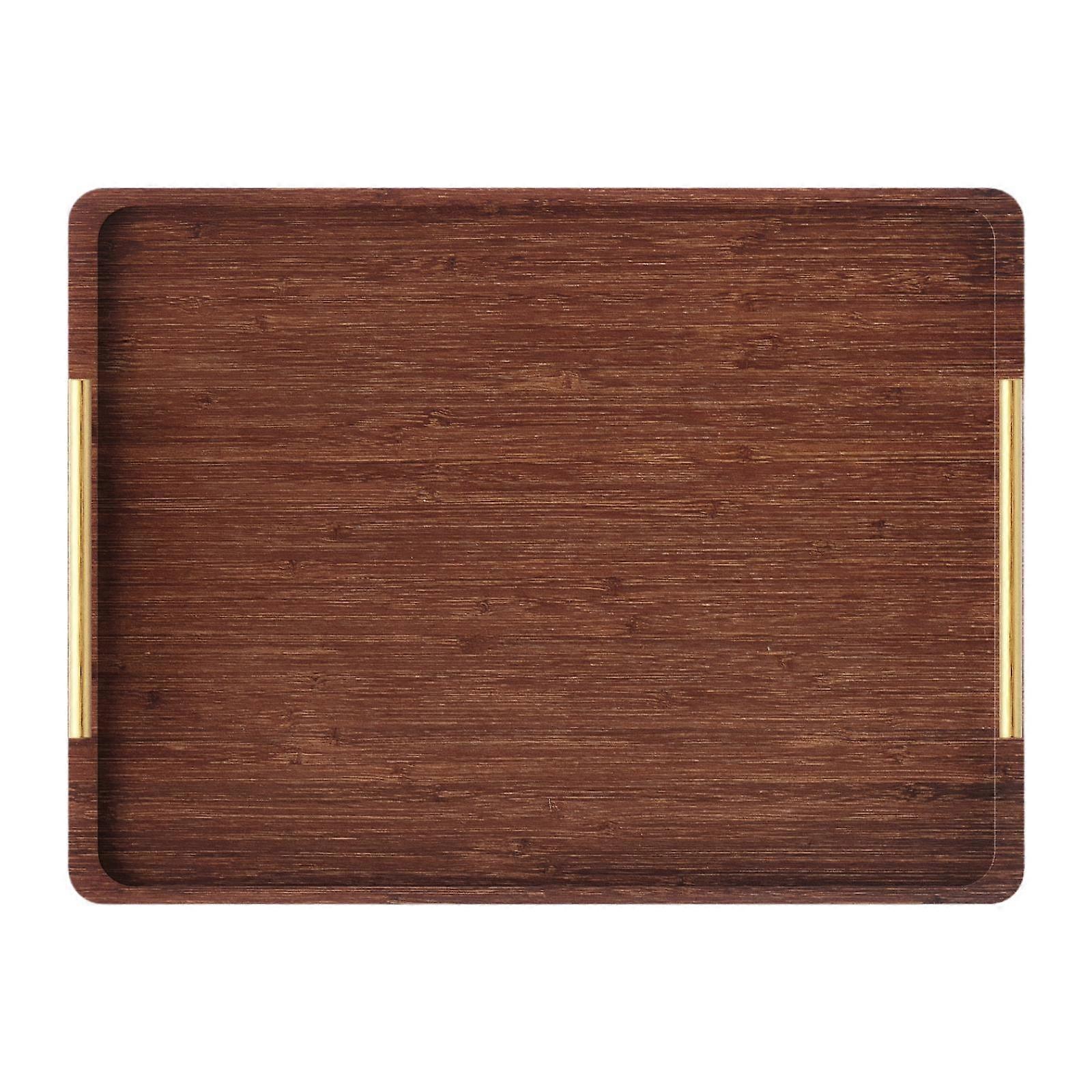 Wooden Serving Tray,Tea and Coffee Table Tray,Multifunctional,Serving Platter