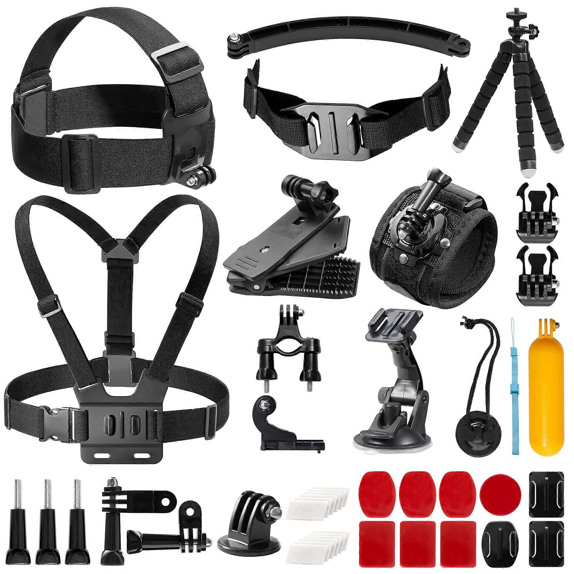 Outdoor sports camera accessories set 42-in-1