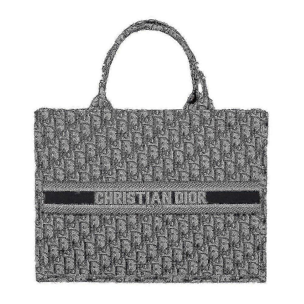 プリントキャンバスバッグ大容量トートバッグファッションシンプルトートバッグ互換性気質レディースバッグEmbroidered_Bebetter