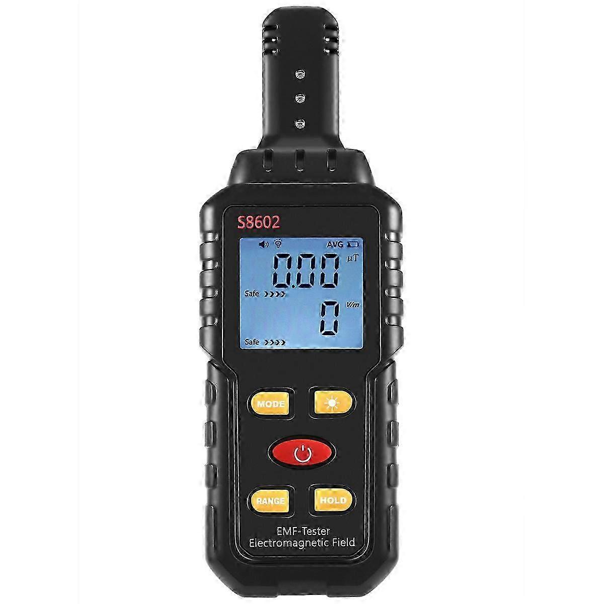 3-in-1 Strahlungsdosimeter Zähler Geiger EMF-Meter Automatischer Alarm Echtzeitmessung Strahlung Det