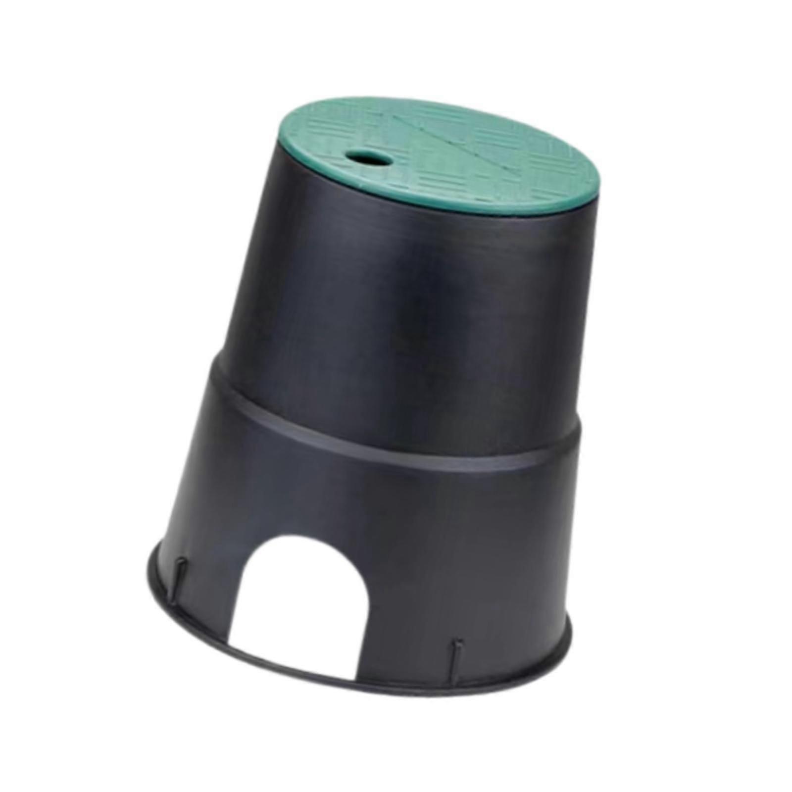 Bärbar underjordisk sprinklerventillåda för gräsmatta och mark