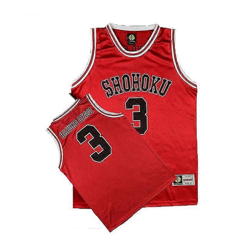 Anime Slam Dunk Shohoku Haruko Akagi 3# Φανέλα μπάσκετ