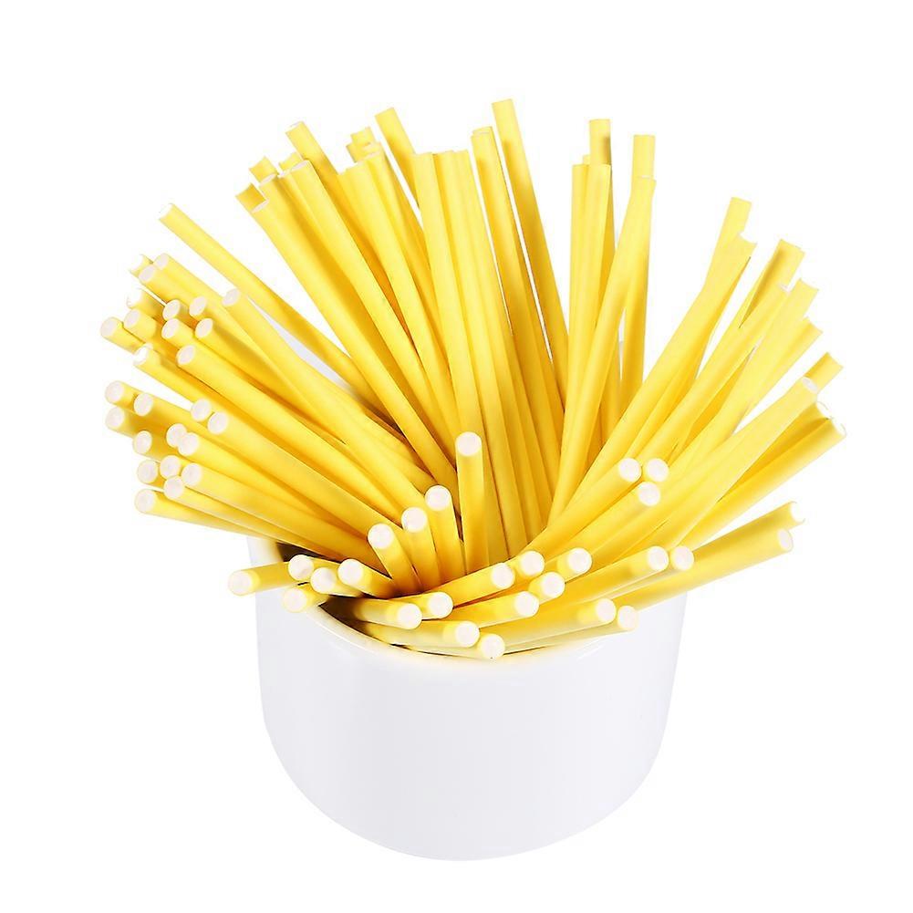100 Pcs/Set Lollipop Sticks Cake Pop Sticks for Candy Chocolate 10cm