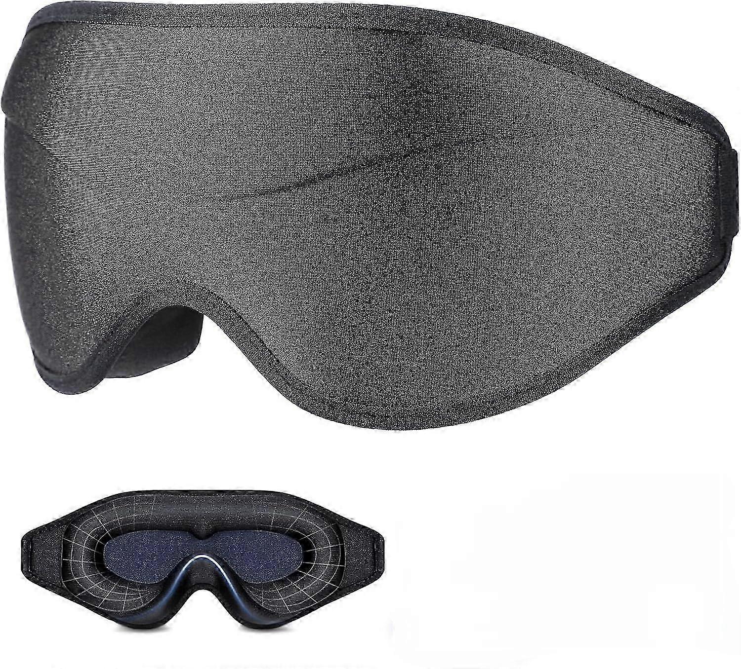 high quality Sleep Mask, Total Blackout 3D Sleeping Mask, Super Lightweight & Silky Soft Eye Mask for Sleeping, 3D Ergonomic Designed Sleeping Mask fo