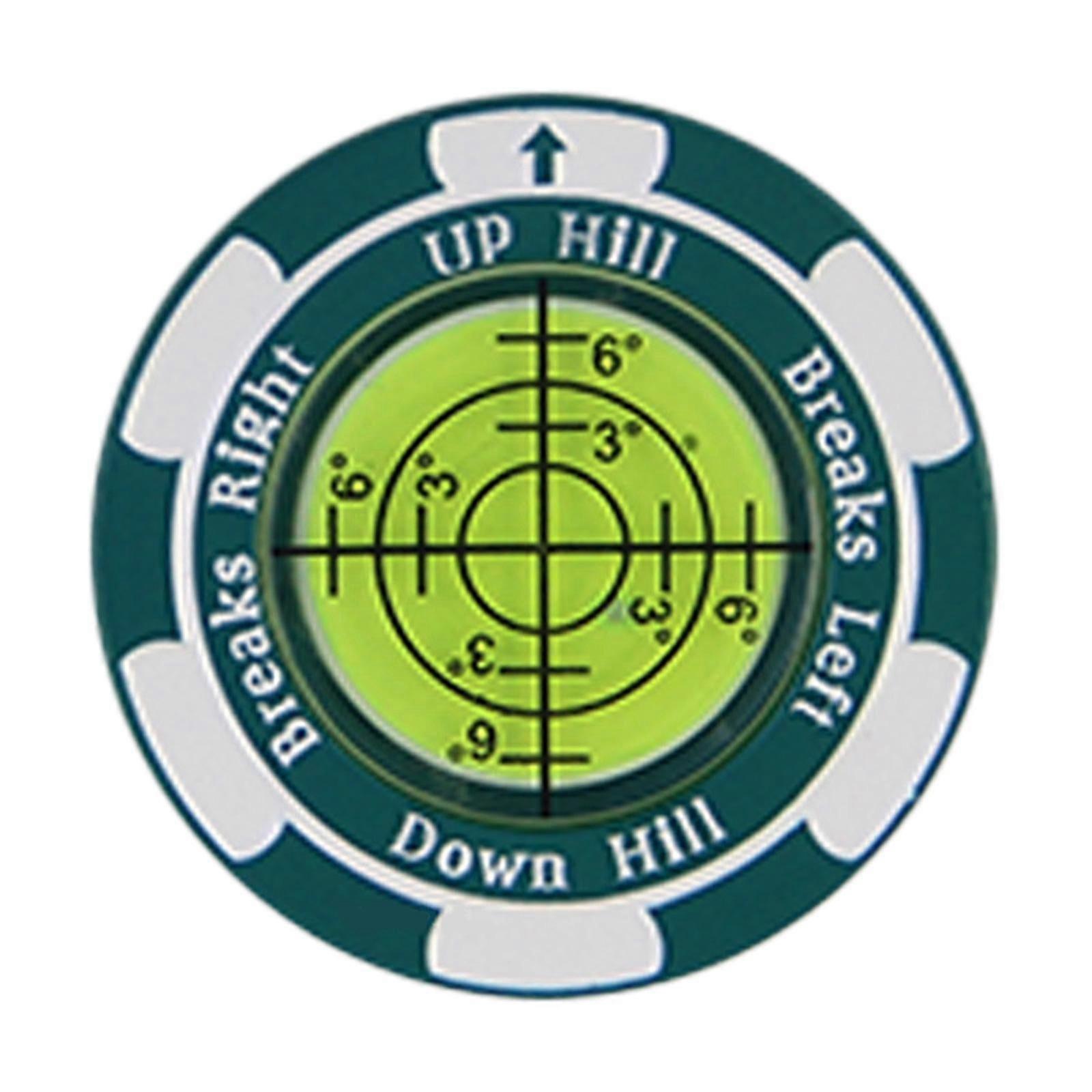 Golf Putting Green Reader, Golf Putting Aid Stylish Alignment Tool for Reading