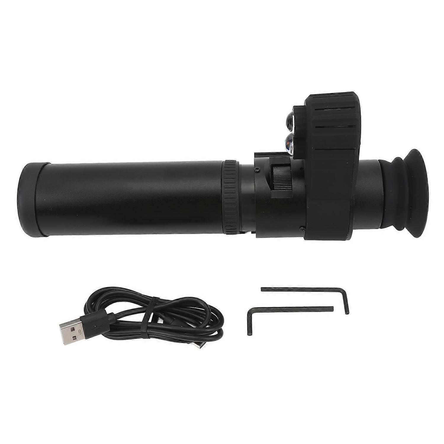 500m Monocular Telescope Professional HD Night Vision 320yd All Black Visible 200m High Powered Mono
