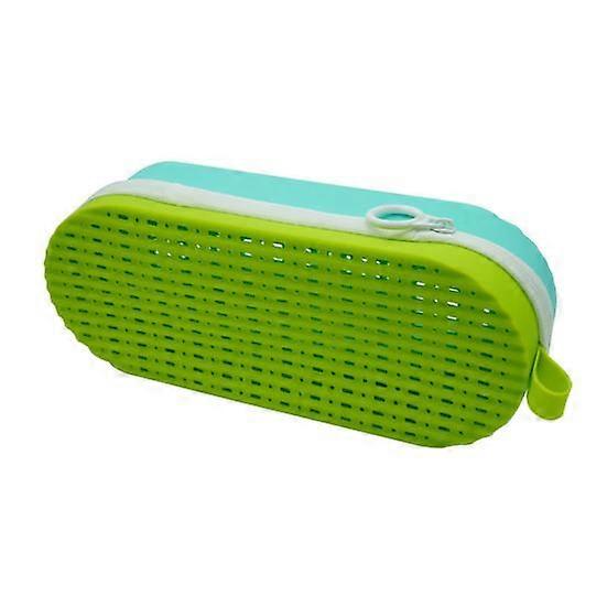 Silicone Swimming Goggle Case with Drain Hole Lightweight Shockproof Goggle Protective Box for Swimming Goggles