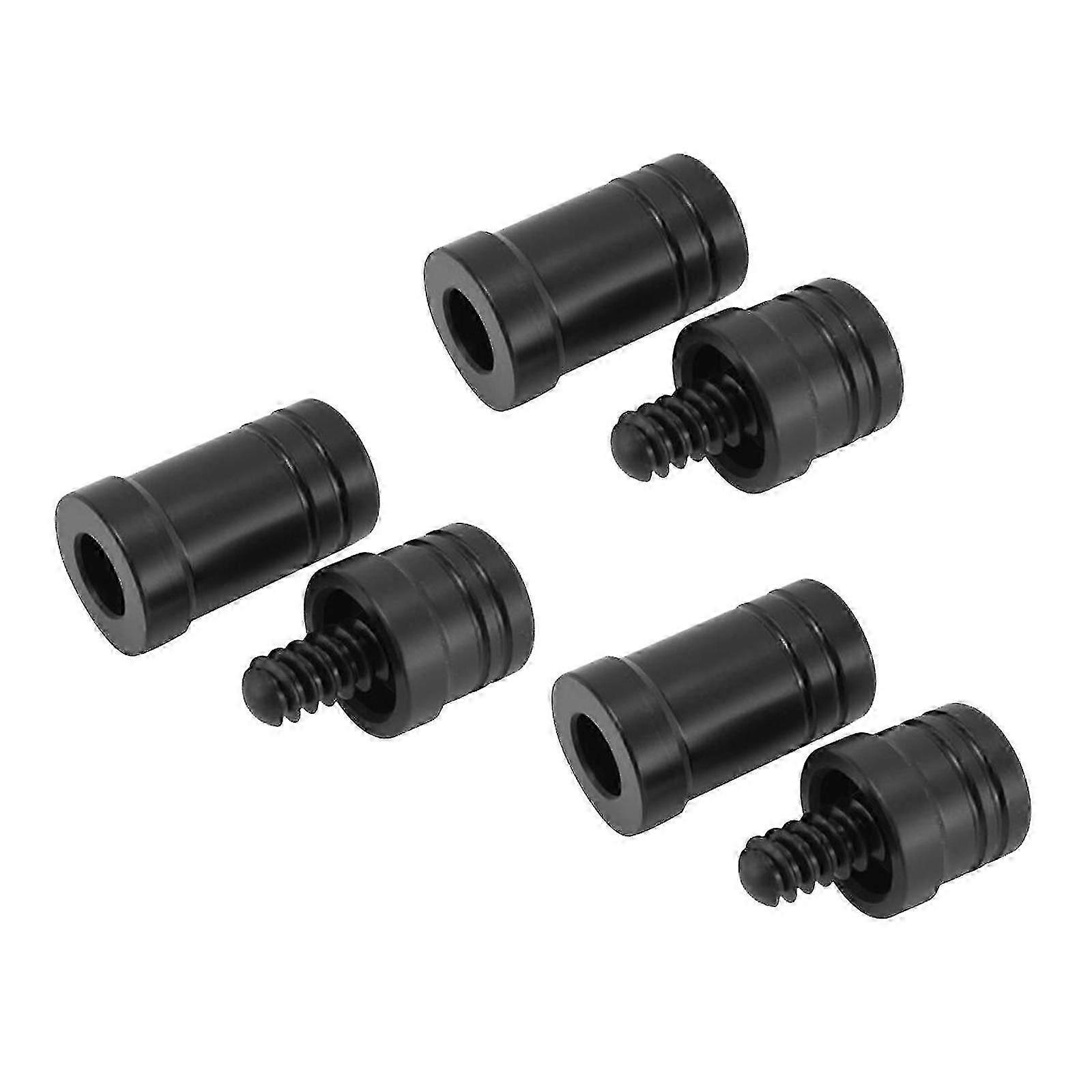 3PCS 5/16x18 Billiard Cue Joint Protector Pool Cue Accesorios de protección