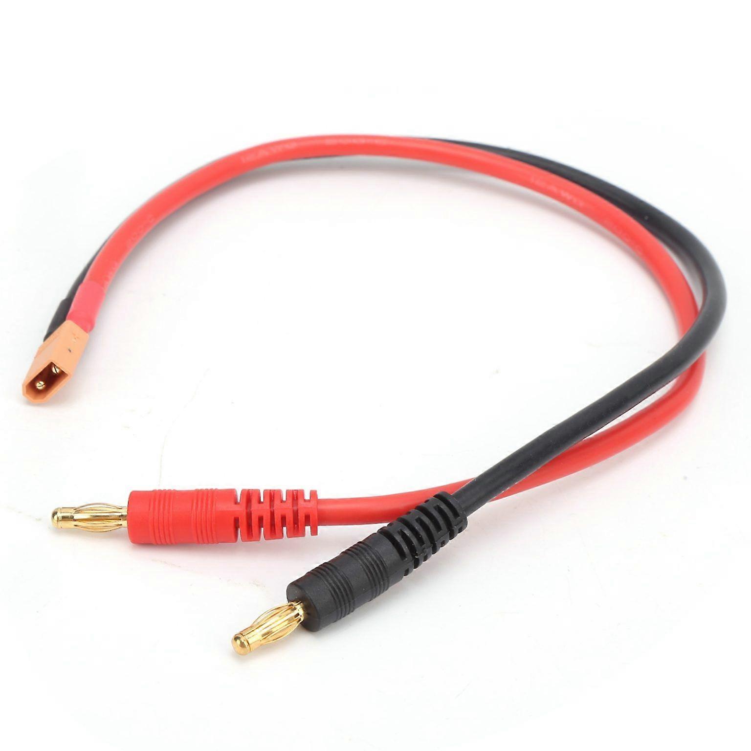 4.0mm Banana Plug to XT30 Adapter - Charger Connector for 4.0mm Banana Plugs and XT30