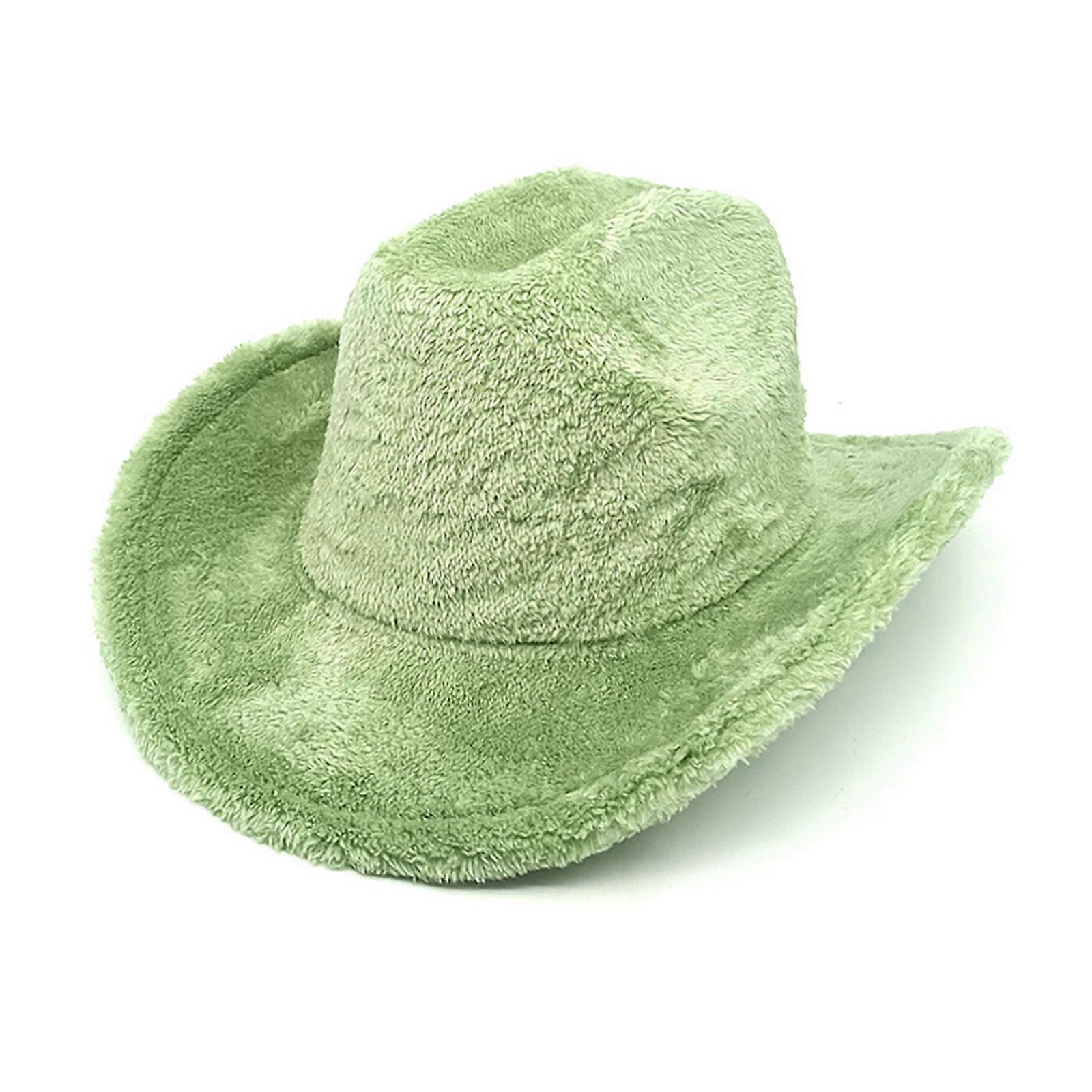 Furry Plush Cowboy Hat Knight Hat for Bachelorette Party Knight