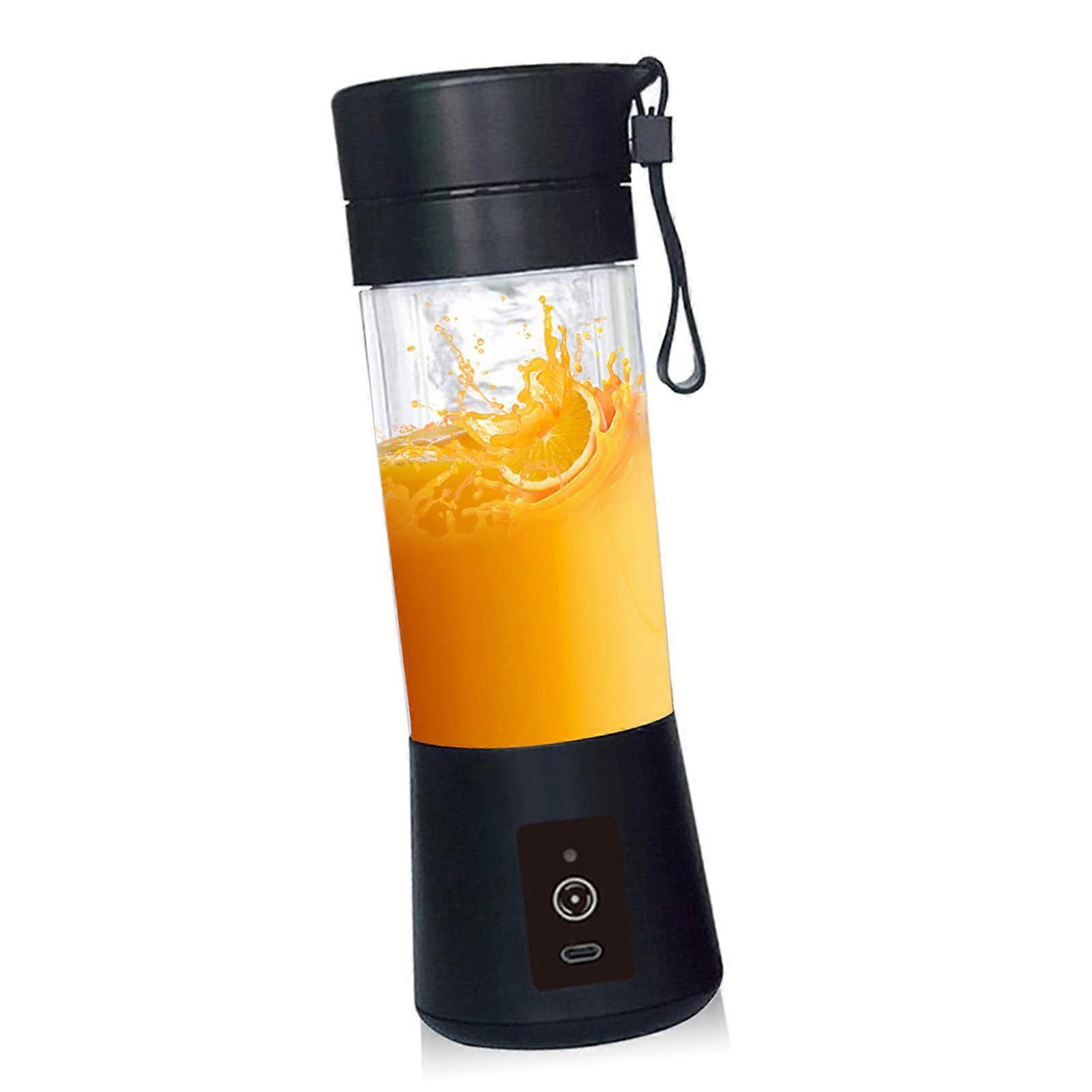 Portable Blender for Shakes and Smoothies Personal Size Single Serve Travel Fruit Juicer Mixer Cup with Rechargeable 2000mAh USB Rechargeable Battery