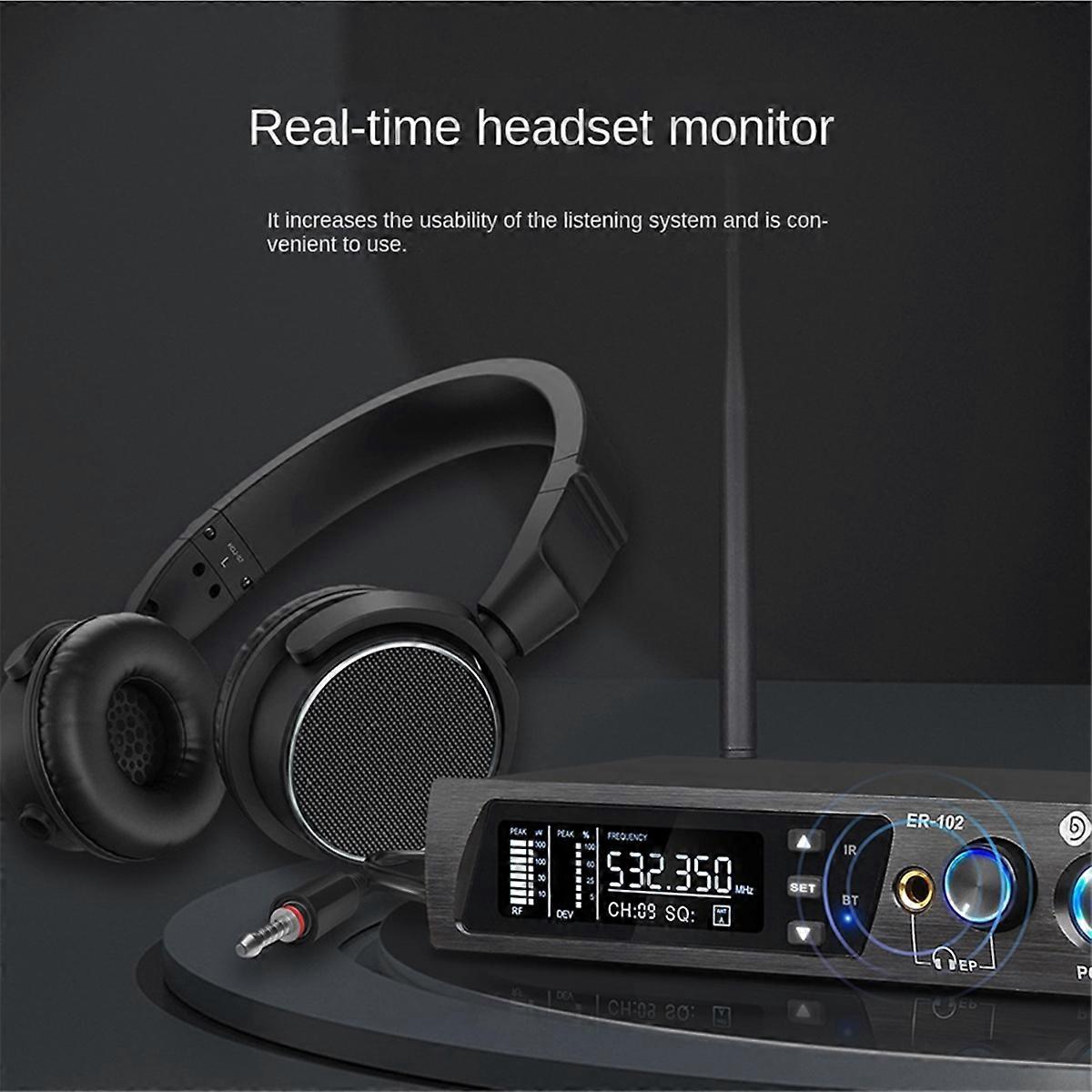UHF Wireless Monitoring System EU Plug