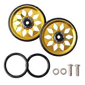 Für faltbares Fahrrad Hilfsrad Scrollrad Booster Assistor Roller Training Wheel Auxiliary Booster Radfahren Reparatur Rot
