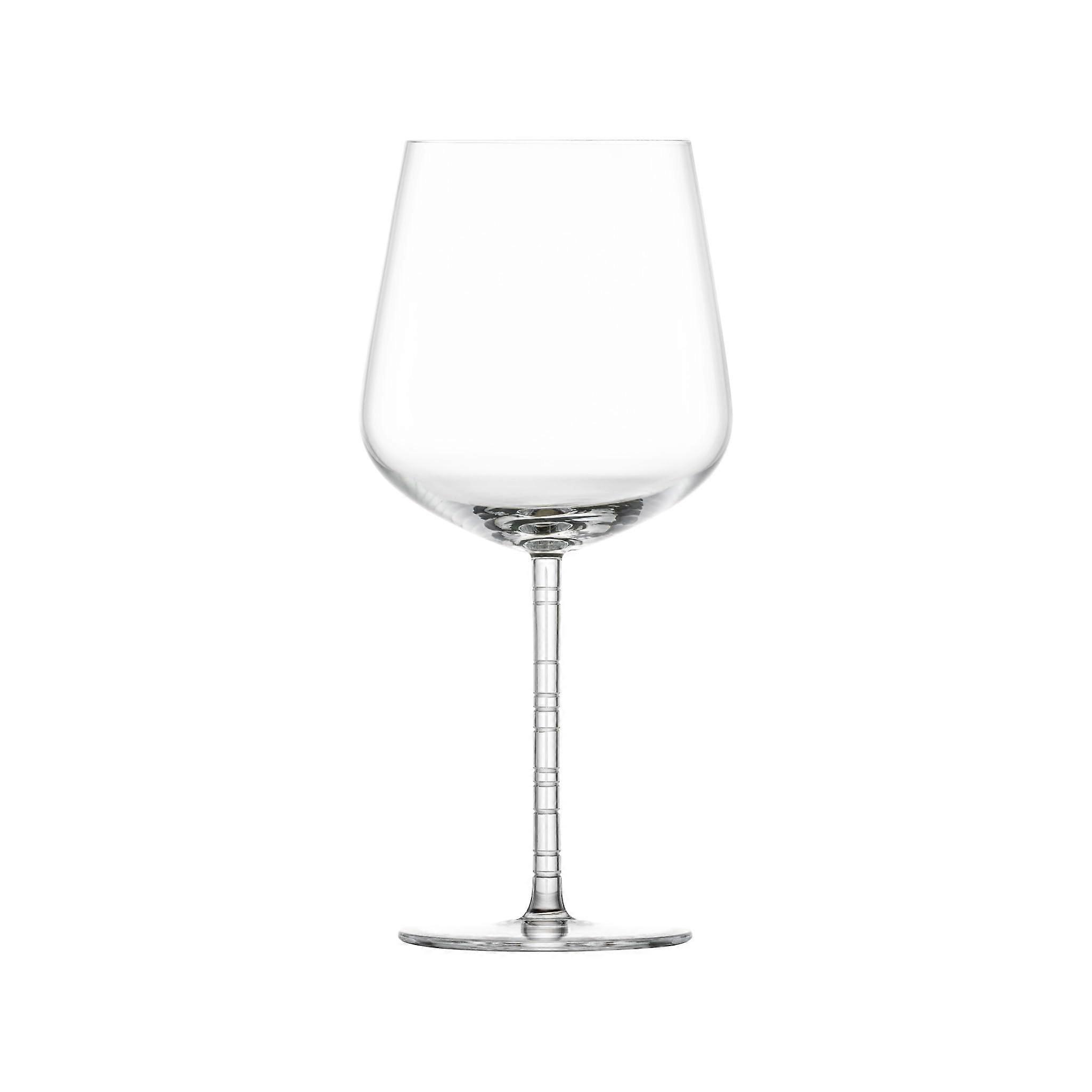 Crystal Burgundy Glass Set of 6, 27 Ounce High-Quality Drinkware, Elegant Tableware for Wine and Beverages
