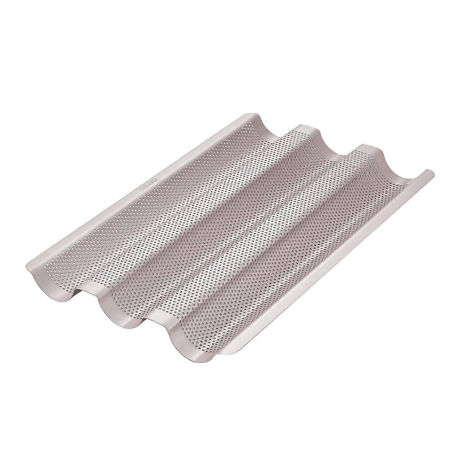 Non-Stick Ultra-Ventilate Baguette Pan for Oven Baking 15.2' x 9.6'