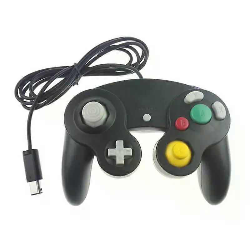 ワイヤレスゲームキューブコントローラー2.4Gワイヤレスクラシックゲームパッドレシーバーアダプター付きNGCコンソールゲーム用有線ゲームパッド