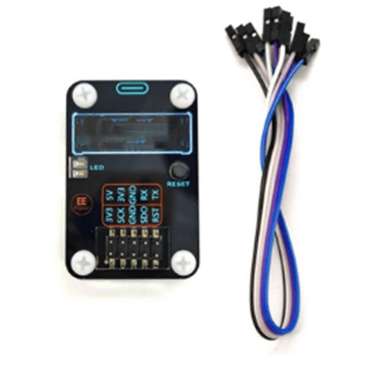 Per il debug del simulatore STLINK-V2.1, scaricare la programmazione STLINK e masterizzare la linea STM32 con porta seriale