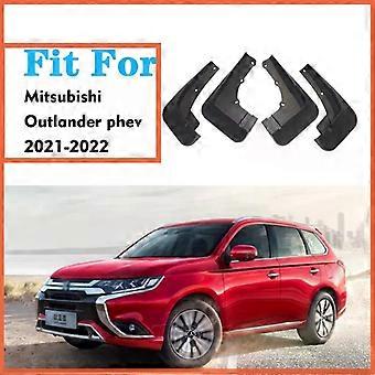 Apply FOR Mitsubishi Outlander phev Mudguards Fender Mudflaps Guard Splash Mud Flap Car Accessories Auto Styline Front Rear Mudguard