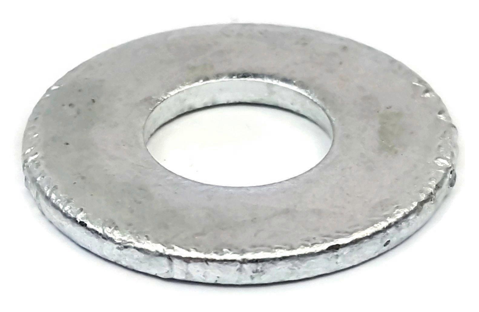 Flat Washers Hot Dipped Galvanized USS 3/4 In ID 2 In OD Qty 100