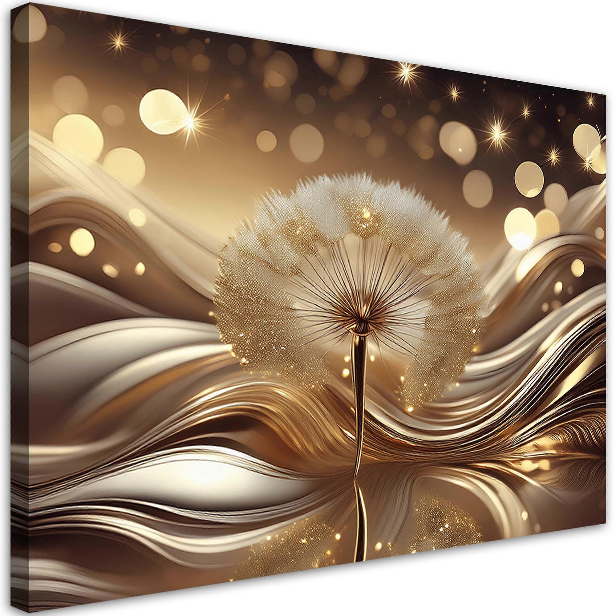 Impression sur toile, Or gonflable - 120x80