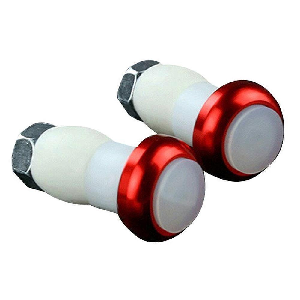1 Pair Safety Cycling Bike Turn Signal Handle Bar End Plug LED Re Lamp Magnetic Handle Light