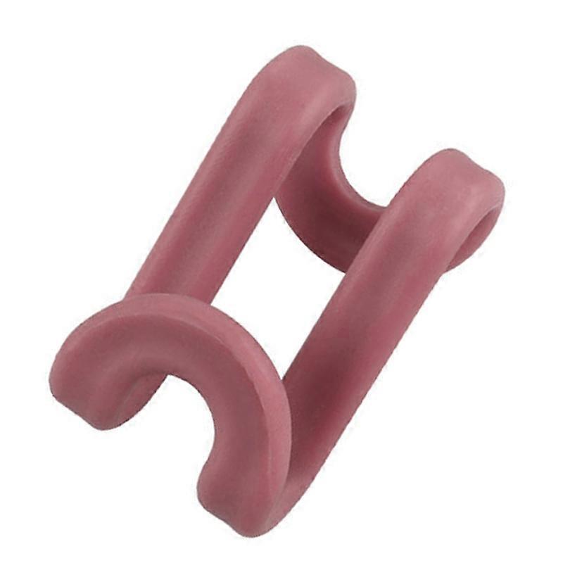 20pcs S-Shaped Hanger Connection Link Hooks Closet Organizer Hooks Claret