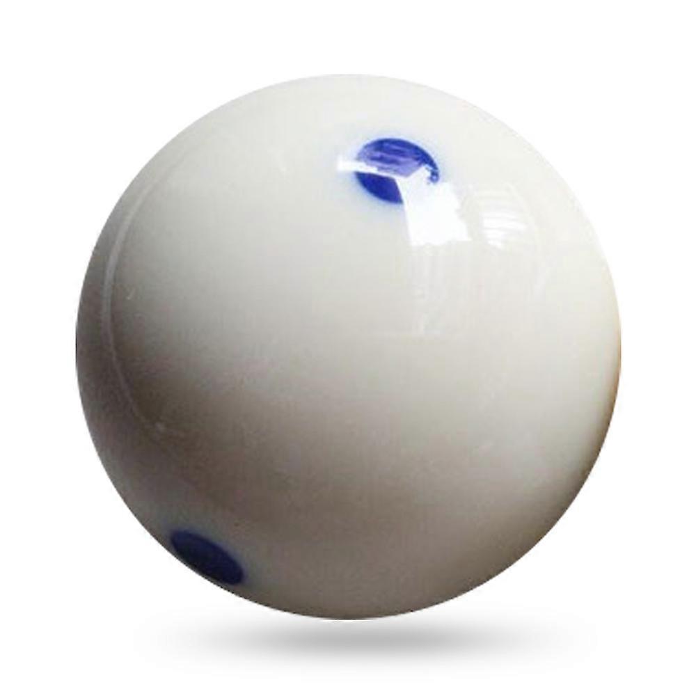 Billiard Practice Training Cue Ball 57.2mm Standard Pool Billiard Cue Ball with 6 Blue Dots