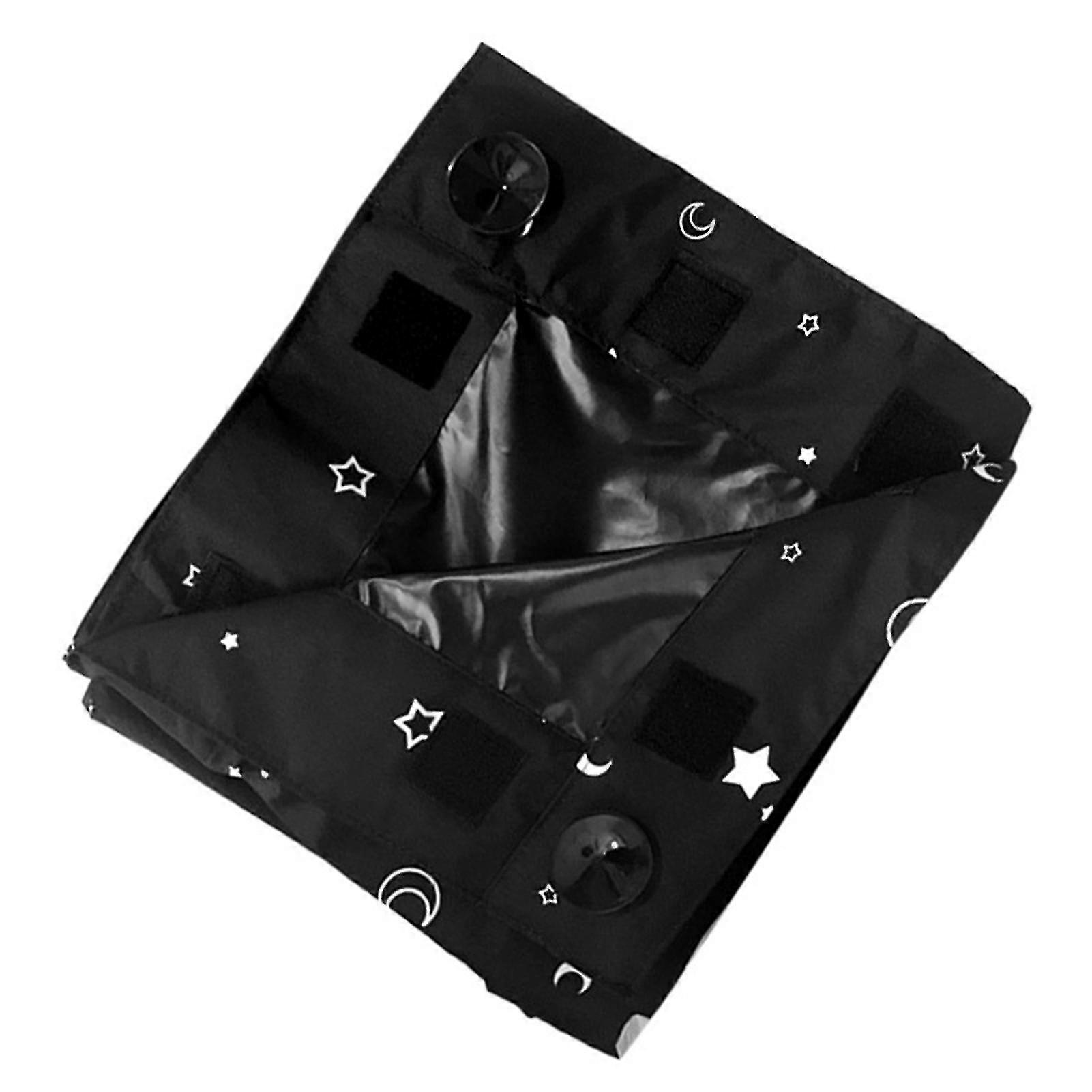 Easy Install Polyester Home Window Outdoor Camping Sun Shade Portable With Suction Cups Printed Blackout Blind Hiking Rectangle