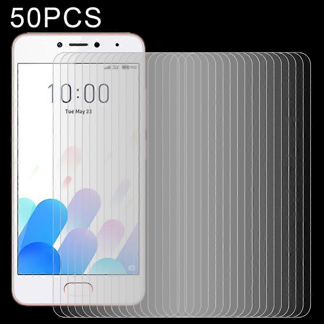 50 PCS 0.26mm 9H 2.5D Tempered Glass Film For Meizu M5c For Meizu M5c (50 PCS)
