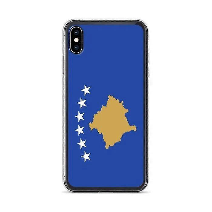 iPhone Case - Multicolor - Kosovo Flag - Flexible - TPU - Vertical Design